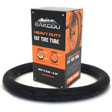 Imagem de Bakcou | Tubo De Pneu Grosso Para Serviço Pesado (Único) - Borracha Butílica De Nível Militar, Espessura De Base De 3,5 Mm, Válvula Schrader - Ideal Para Bicicletas Elétricas, Mountain Bikes E Bicicle