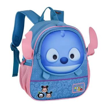 Imagem de Mochila De Costas Mini Oficial Tsum Tsum 13" Disney Stitch - Clio, Azu
