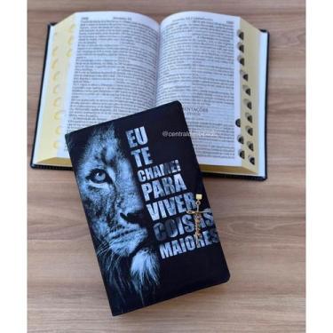 Imagem de Bíblia Leão Eu te chamei com Pingente - ARC Com harpa - CENTRAL