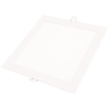 Imagem de Plafon Led Tramontina Quadrado De Embutir 12k 6500k Luz Branca Tramont