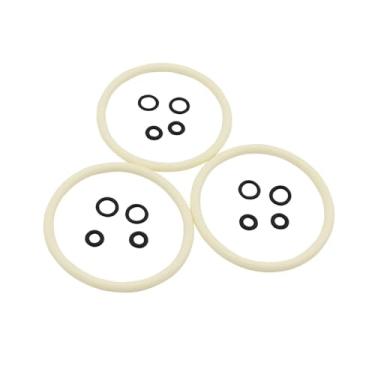 Imagem de Fabricação caseira de cerveja 3pcs/lot Food Grade Silicone Cornelius Keg Seal Gasket O-Ring Replacement Kit Set Acessórios para vinho