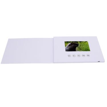 Imagem de Video Greeting Card 5 Polegadas LCD Screen 720p HD 128M Memory Video Frochure para Xmas de Aniversário