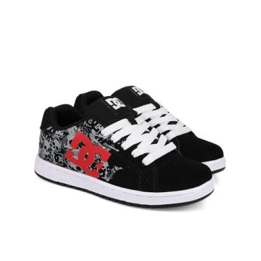 Imagem de DC Shoes Tênis de skate masculino Gaveler, Preto/vermelho/cinza., 17