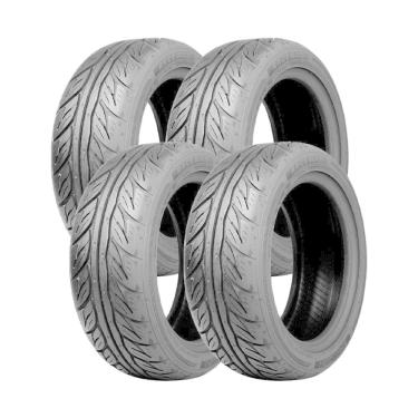 Imagem de Jogo 4 Pneus Speedmax Aro 15 Racemax 195/55R15 85V Semi Slick