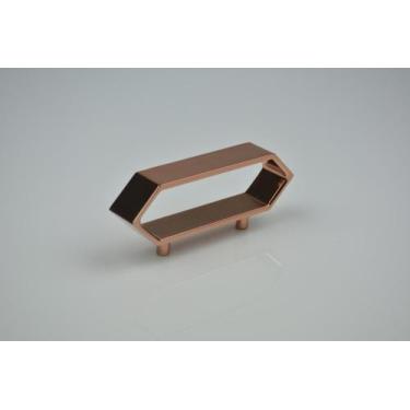 Imagem de Puxador Elemento Médio 48mm Rosê Zen Design