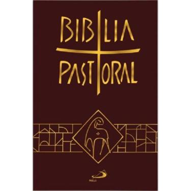 Imagem de Biblia Pastoral - Media - Capa Vinho - Edicao Limitada - Paulus