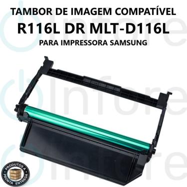 Imagem de Cartucho de Cilindro dr MLT-D116L R116 R116L MLT-R116 Compatível c/ Impressoras M2825ND M2835DW M2875FD M2885FW