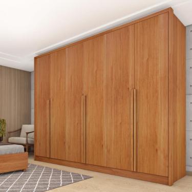 Imagem de Guarda Roupa Casal 6 Portas 6 Gavetas Realeza Tcil