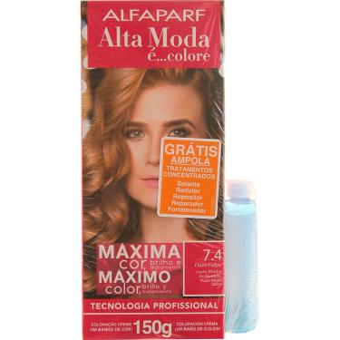 Imagem de Coloração Alta Moda 7.4 Ouro Cobre Alfaparf 150g