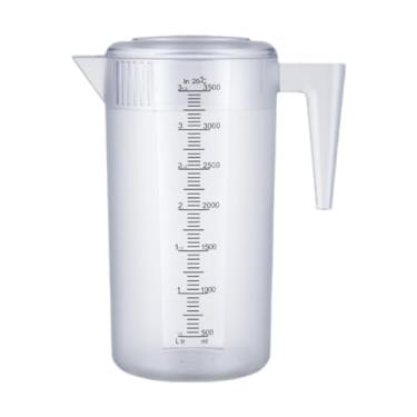 Imagem de YWJLQH Jarro de água da jarra de água, jarra de bebida fria para geladeira, Claro