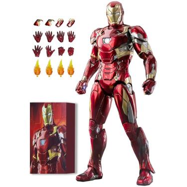 Imagem de Boneco de ação BANOBI Ironman MK46 18cm com acessórios 1/10