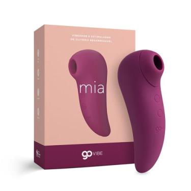 Imagem de Sugador Ondas Pressão e Vibro Estimulador 2 em 1 Recarregável Go Vibe 