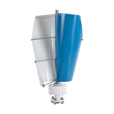 Imagem de HYZHANHONG 12V-220V Kit de gerador de turbina eólica portátil, kit de gerador de turbina eólica de 10000w com 2 lâmina/controlador para equipamento de produtor de eletricidade solar,24v