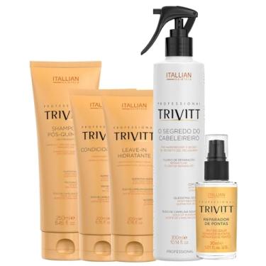 Imagem de TRIVITT - KIT HOMECARE COM LEAVE-IN + O SEGREDO DO CABELEIREIRO 300ML + REPARADOR DE PONTAS 30ML