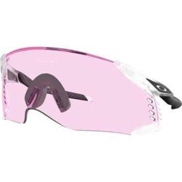 Imagem de Óculos de Sol Oakley Velo Kato Matte Clear Prizm Low Light-Masculino