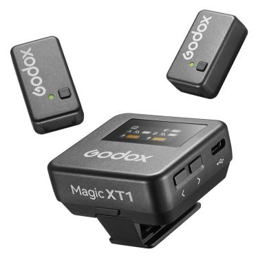 Imagem de Microfone de lapela sem fio godox Magic XT1 para câmeras