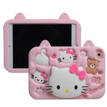 Imagem de Capa de desenho animado para Xiaomi Redmi Pad SE 11 polegadas 2023, capa de silicone macio MONEHOYSY [à prova de quedas, à prova de choque, antiderrapante] Capa traseira com suporte para crianças