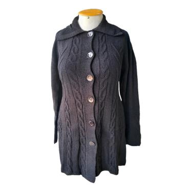 Imagem de Sobretudo Plus Size Tricot Premium Mousse Super Grosso Lindo-Feminino