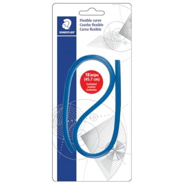 Imagem de Staedtler Curva flexível, 45,7 cm, preto 3T (97160-18BK03), azul