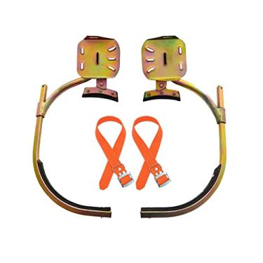 Imagem de Sapatos de Escalada de Pólo de Concreto, Ferramenta de Escalada de Aço Anti-crack Manganês Com Anel Sem Deslizamento, para Eletricista (15-18m tipo 450)