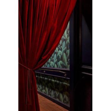 Imagem de Cortinas Suede Veludo Decoração Para Sala 1,40L X 2,30A (2 ABAS) - Clu