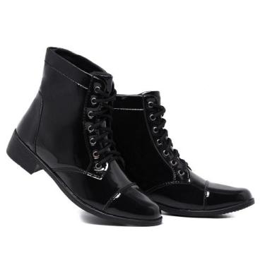 Imagem de Bota Coturno Cano Médio Leve Conforto Dia a Dia Moderno - Gmm Shoes, P