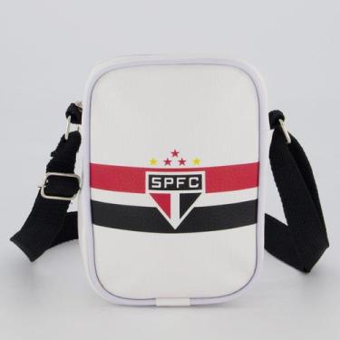 Imagem de Shoulder Bag São Paulo Mini Camisa 10 Branca - Sude, Único