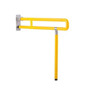 Imagem de Barras de apoio para banheiro, barra de apoio de segurança, barra de apoio para vaso sanitário dobrável, estrutura de segurança, segurança de nylon, antiderrapante, antiqueda, para idosos com