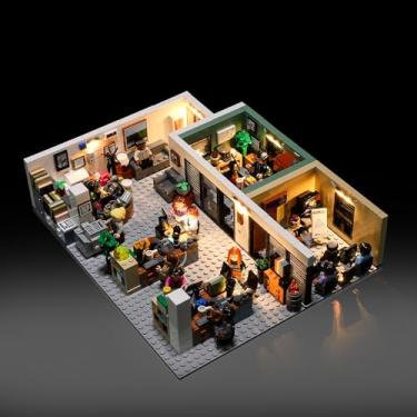 Imagem de Mililier LED Light Kit for Lego 21336 The Office Building Set, Compatible with Lego 21336 Building Blocks Model(Not Include Blocks Set)