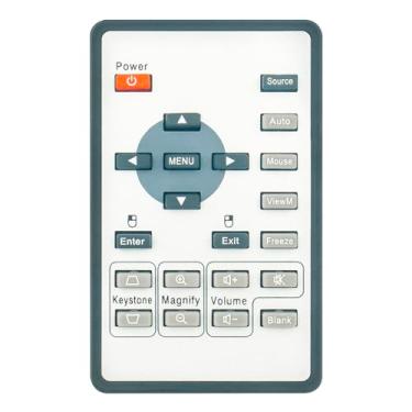 Imagem de Controle remoto de substituição compatível com projetor ViewSonic VS13729 VS12472 VS12618 PJD6221 PJD5112 PJD6211 PJD6212 PJD6211P