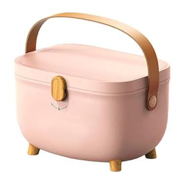 Imagem de Tomotato Caixa de armazenamento de medicamentos, caixa portátil de primeiros socorros, caixa de armazenamento de medicamentos de camada dupla, caixa organizadora médica de grande capacidade para