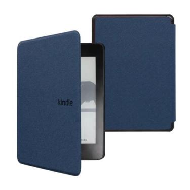Imagem de Capa interior de camurça para Kindle 11ª Geração 6 Polegadas, Azul Mar