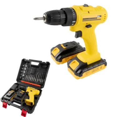 Imagem de Parafusadeira e Furadeira 12V com Maleta e Acessórios Eda - I.EDA