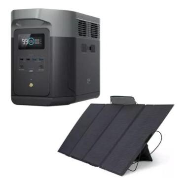 Imagem de Gerador Delta 2 Max + Painel 220w - Ecoflow, 110V