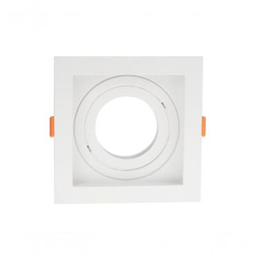 Imagem de Spot Recuado De Embutir Quadrado Móvel Par 20 Branco Taschibra