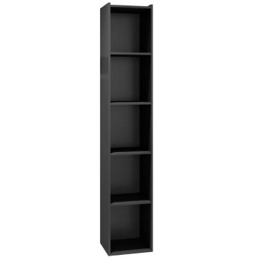 Imagem de Estante Livreiro Janaina 4 Prateleiras Preto Ajl