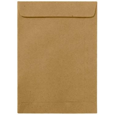 Imagem de Envelope Saco Kraft Natural Kn34 240x340mm Caixa Com 100 Unidades Tilibra