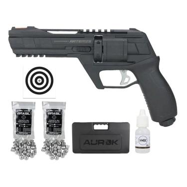 Imagem de Revólver Pressão 50 Hdr Co2 Cp300 Case 100 Bbs Itens