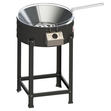 Imagem de Tacho Fritador Elétrico Itajobi Pintado 10 Litros Com Pé 220v