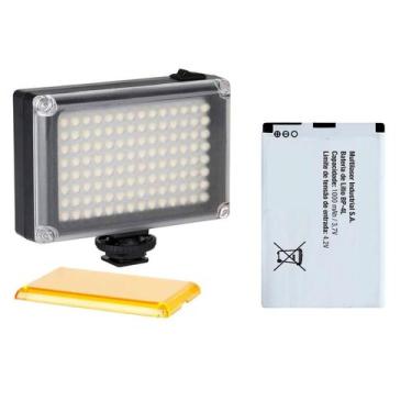 Imagem de Iluminador Pilha 96 Leds Para Camera Sony Nikon Canon Dsrl - ULANZI