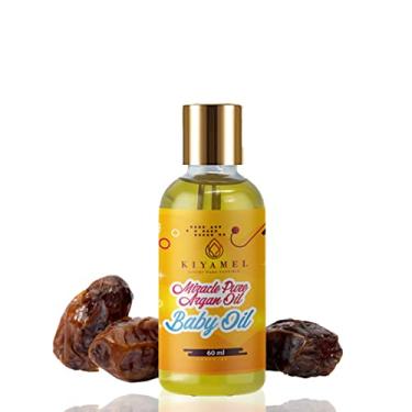 Imagem de KIYAMEL Óleo De Argan 100% Puro Para Bebês, Pele, Cabelo, Rosto E Unhas Naturalmente Mais Macios, Vitamina Hidratante, 6 Ácidos Graxos, Eczema, Envelhecimento Da Estrias, Rugas, Bolsas Sob Os Olhos.