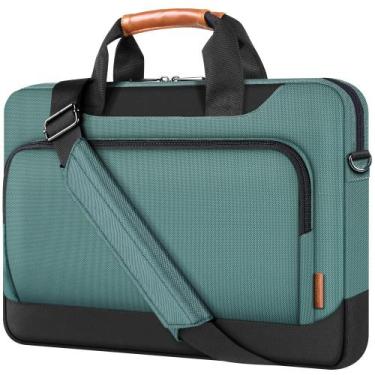 Imagem de Capa para laptop DOMISO de grande capacidade 17-17,3 polegadas verde