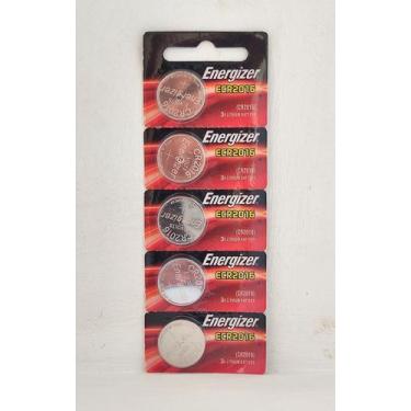 Imagem de Bateria Botão CR2016 Energizer Cartela c/ 05 un