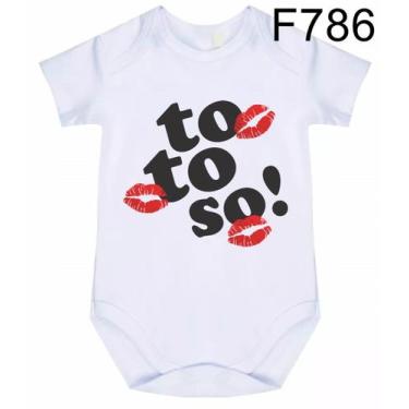Imagem de Body Bebê Frases Totoso F786 - Meu Bebê, Branco, G