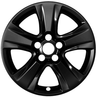 Imagem de AutoBeeDen Pacote Com 4 Capas De Roda Compatíveis Com Toyota Rav4 / Rav4 Hybrid 2019 2020 2021 2022 2023 2024, Rodas De Liga Leve De 17 Polegadas, Substituição De Capa De Roda De Encaixe, Cor Preta