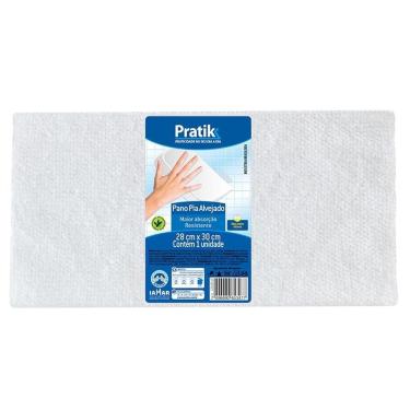 Imagem de Pano Alvejado Pratik para Pia 28x30cm - Embalagem com 24 Unidades