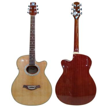 Imagem de Violão Elétrico Aço PHX Violao Flat com Cutway FTA 35 Natural FTA35 NA