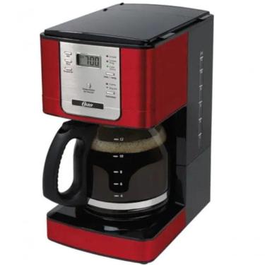Imagem de Cafeteira Eletrica Digital Programavel Oster Faz 12 Cafes Luxx Red 110V