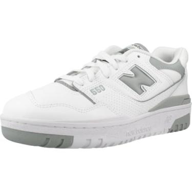 Imagem de New Balance Tênis feminino 550 branco zimbro, tamanho 39, Zimbro branco, 38