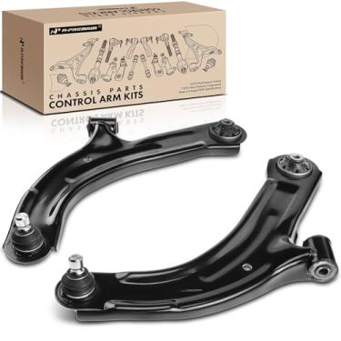 Imagem de A-Premium Braço De Controle Inferior Dianteiro 2 X, Com Junta Esférica E Bucha, Compatível Nissan Versa 2007-2012, Cube 2009-2014